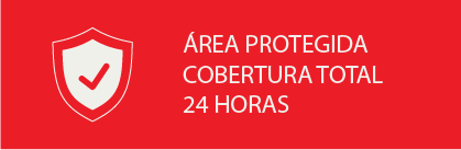 Área protegida cobertura total 24 horas